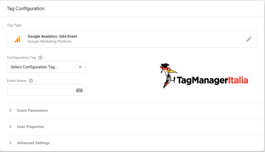 GA4 event tag details GA4 event tag details