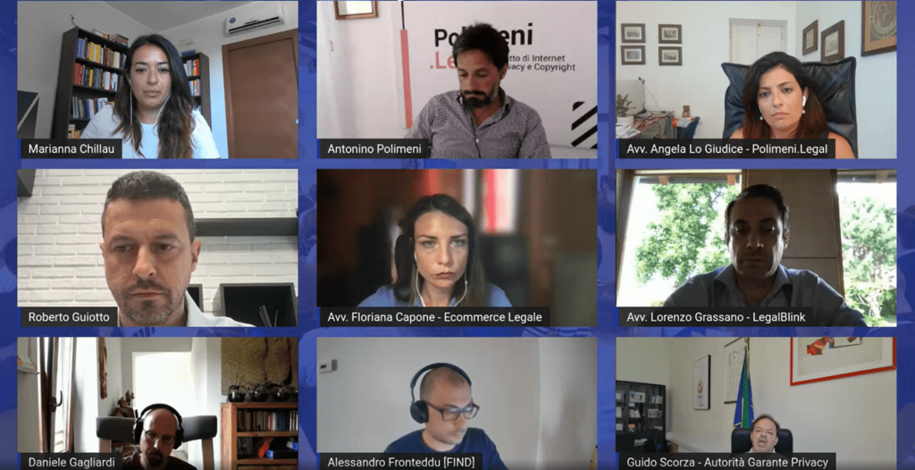 Roberto Guiotto (Co-Fondatore di Tag Manager Italia) partecipa a una tavola rotonda organizzata dall'associazione 4eCom con Guido Scorza, membro del Garante privacy italiano Roberto Guiotto di Tag Manager Italia al tavolo con Guido Scorza, membro del Garante privacy italiano